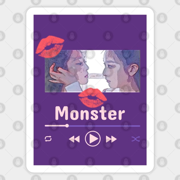 SeulRene Monster Magnet by TheGardenofEden